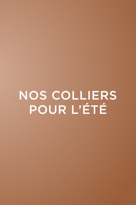 Colliers pour l'été